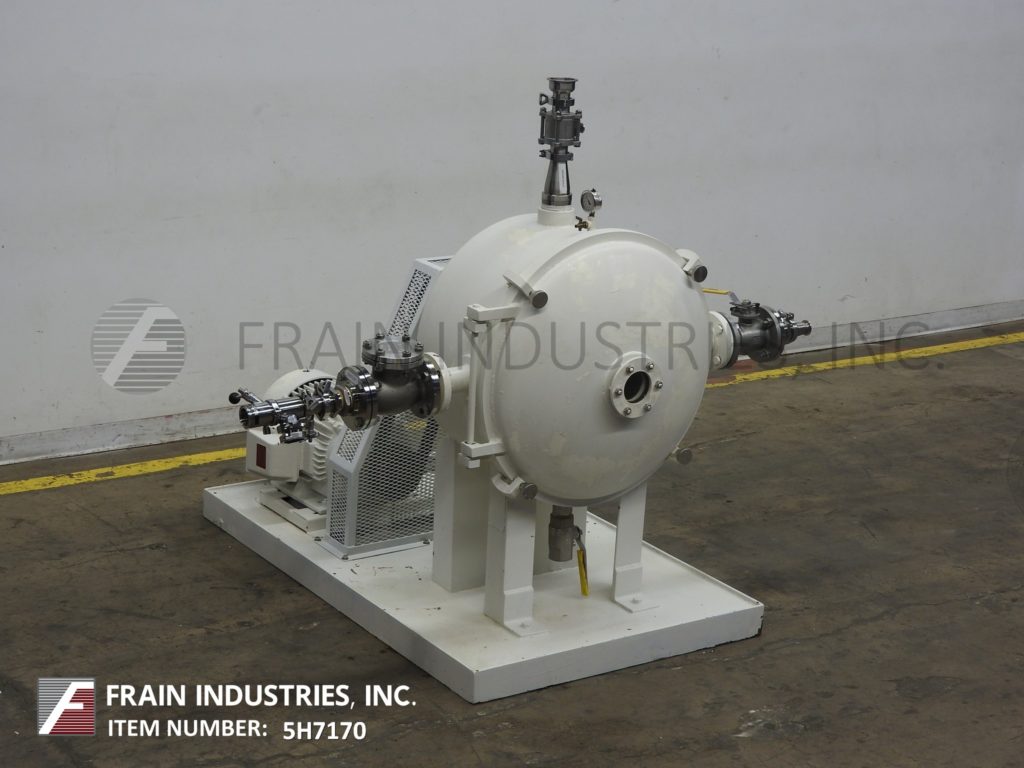 Cornell #D26 Versator, deaerator, rated from 5-125 GPM and 1000-3200 RPM, 26" OD product rotating disc, (2) - Image 1
