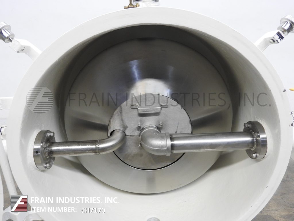 Cornell #D26 Versator, deaerator, rated from 5-125 GPM and 1000-3200 RPM, 26" OD product rotating disc, (2) - Image 2