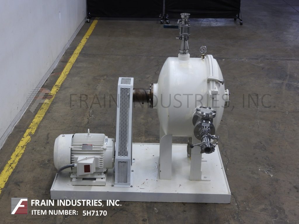 Cornell #D26 Versator, deaerator, rated from 5-125 GPM and 1000-3200 RPM, 26" OD product rotating disc, (2) - Image 3