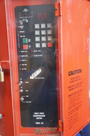 50 KVA Standard #AR3-30-50, 33" throat, Janda 105 Microprocessor, foot pedal, #A6222 - Image 6
