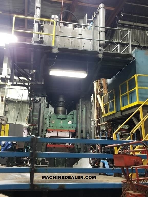 1000 Ton, Bliss #HS1000-H-48-48, Hydro-Dynamic forging cell w/induction heater & tooling, 24" stroke, 16" - Image 1