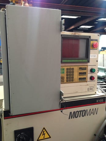 Motoman, 6-axis nu tech teachable robotic we, Thermalarc 400LTS power supply - Image 8