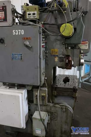 22 Ton, Bliss #C-22, OBI press, 1-1/2" stroke, 9-3/4" Shut Height, air clutch & brake, Ametek Control, #77350 - Image 3