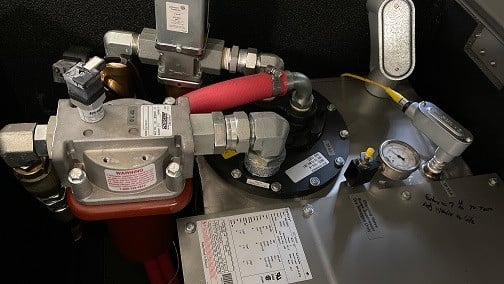 18.5/22 KW HP 3500 RPM Yaskawa, Frame 1801, type GEER-K, old surp, 220VA, 150VF - Image 3