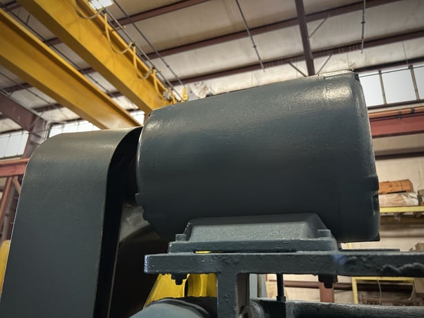 60 Ton, Rousselle #6, OBI press, 4" stroke, 12.5" Shut Height, 3.5"adj., 110 SPM,air clutch & brake, 1968 - Image 7