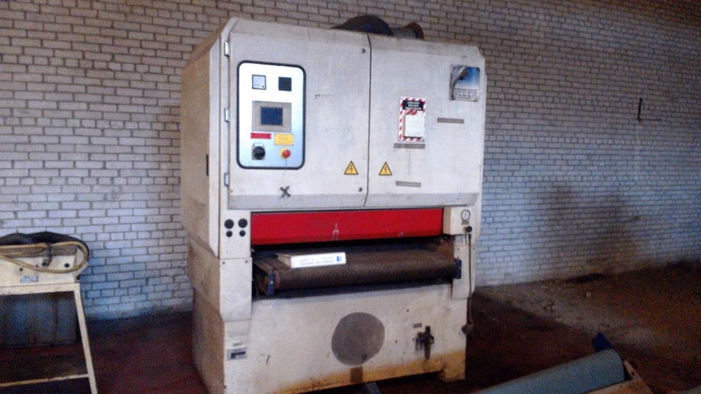 44" x 84.5" Weber #BLC-1/1-1100, plate sander, 2004, #16591 - Image 1