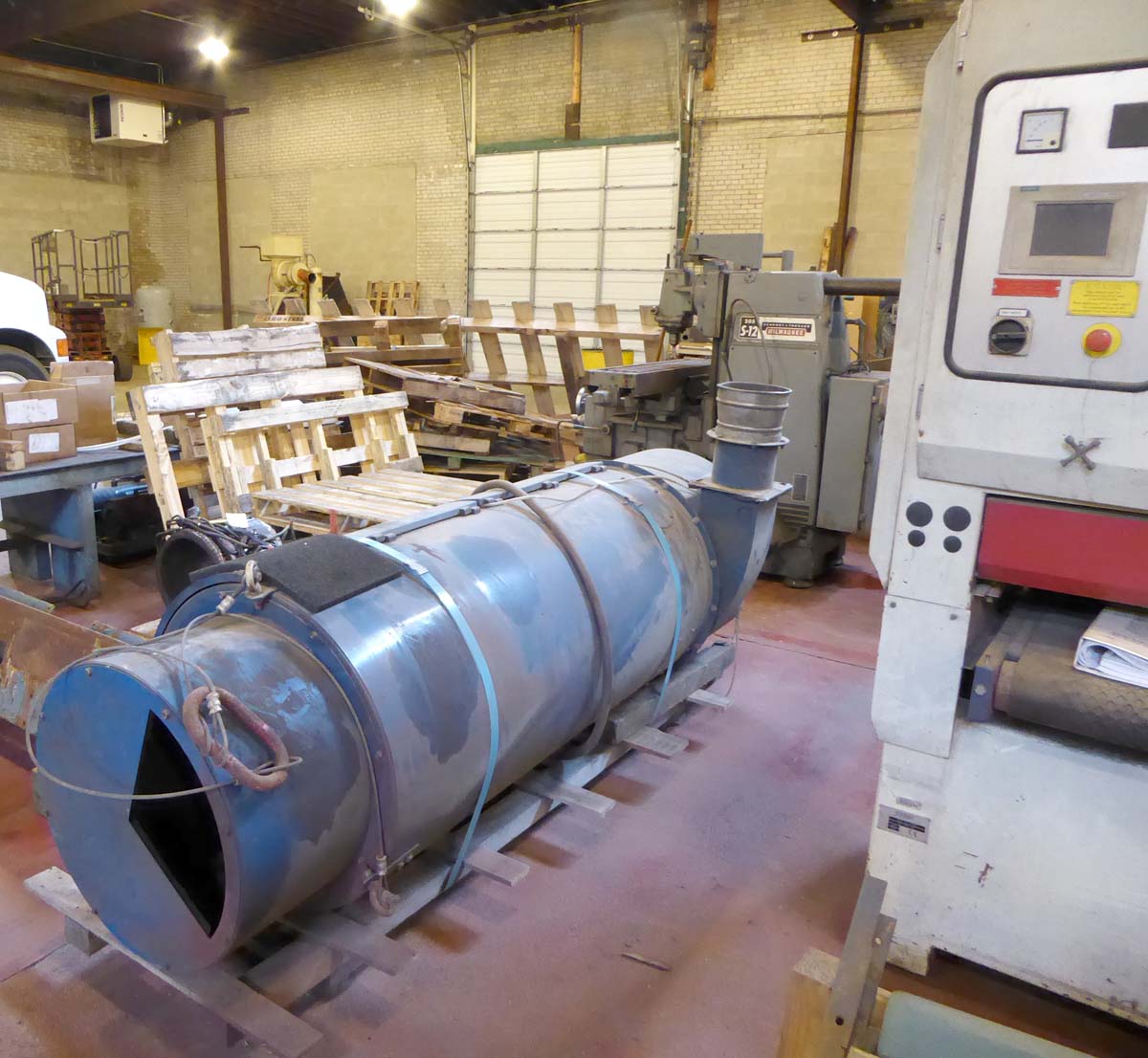 44" x 84.5" Weber #BLC-1/1-1100, plate sander, 2004, #16591 - Image 3