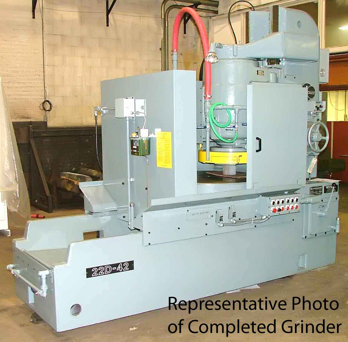 Blanchard #22-42, surface grinder, 42" mag chuck, reman with warranty, 1968, #16399 - Image 1