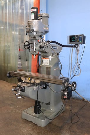 254 Ton, Hydraulic up-acting slab side press, 12" stroke, 20" daylight, 24" x24" bed, #2042 (2 available) - Image 2