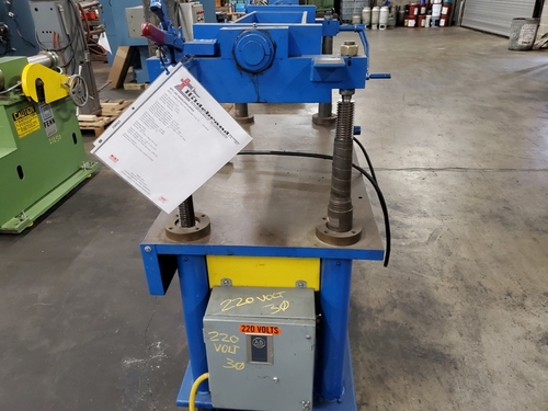 2500 lb. MTC #E-4436, die handler/flipper, power elevation, 220 V., excellent condition, #20125 - Image 9