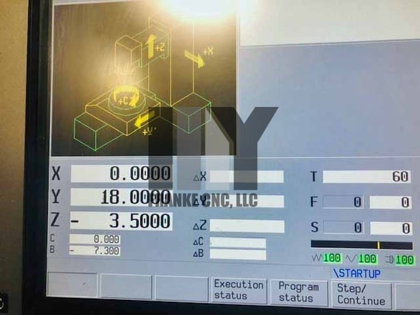 DMG Mori Deckel Maho #DMU-80P-Hi-Dyn, 60 automatic tool changer, 31.5" X, 27.6" Y, 23.6" Z, 18000 RPM, CT40 - Image 3
