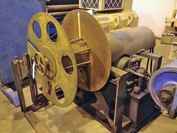 Scrap Winder, 1" x .075", hydraulic motor driven, oscillate wind, self contained hydraulics - Image 2