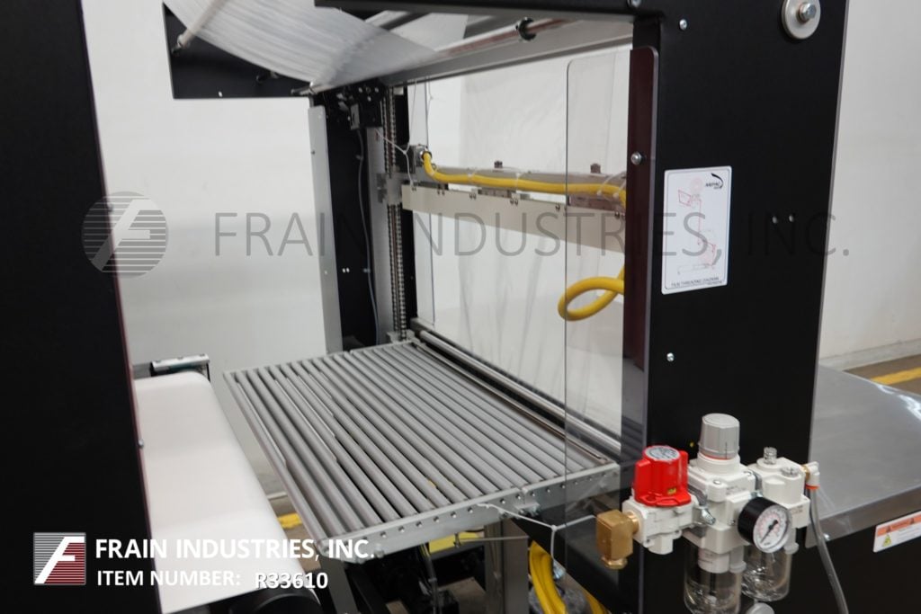 Arpac #737C, semi automatic, Inline, shrink bundler & tunnel, 37" W hot knife seal jaws with 20" vertical - Image 2