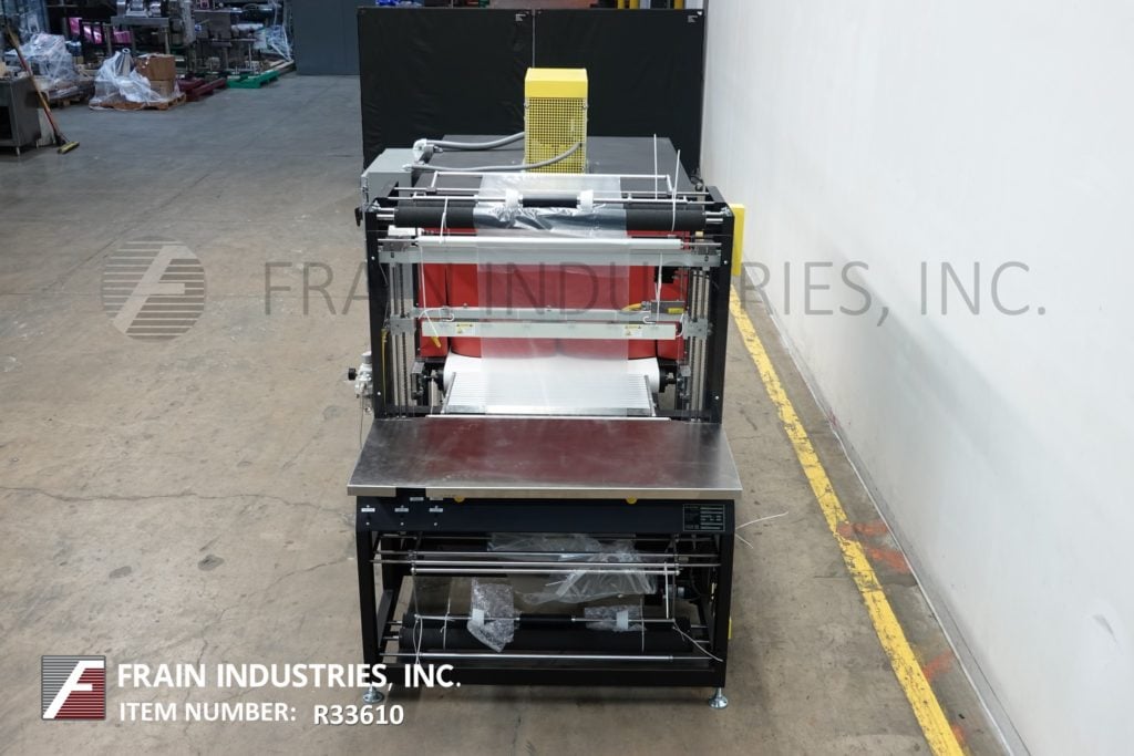 Arpac #737C, semi automatic, Inline, shrink bundler & tunnel, 37" W hot knife seal jaws with 20" vertical - Image 3