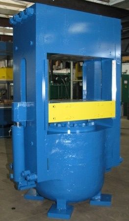 705 Ton, Up-acting slab-side press, 16" stroke, 20.7" daylight, 20" ram, 24" x24.5" platen, #2379 - Image 1