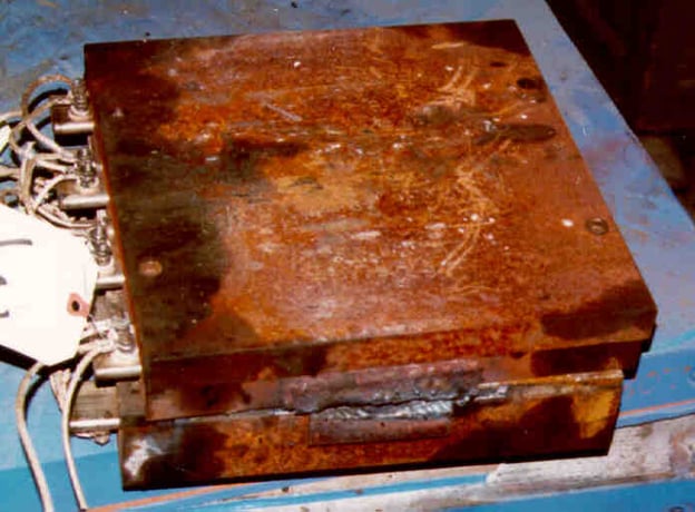 1 2" X 12" X 2" Electric Platens (qty 2) - Image 1