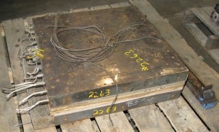 24" X 24" X 2.5" Electric Platen (qty 2) - Image 1