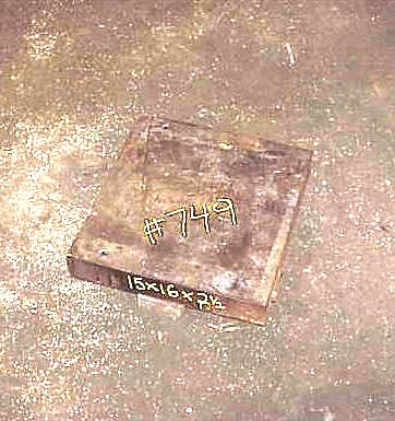 15" X 16" X 2.5" Steam Platen - Image 1