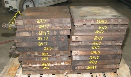 20" X 17" Oil/steam Platens (qty 22) - Image 1