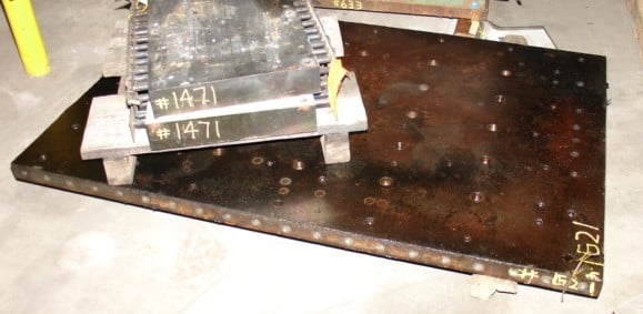 60" x 40" x 2", Steam Platen - Image 1