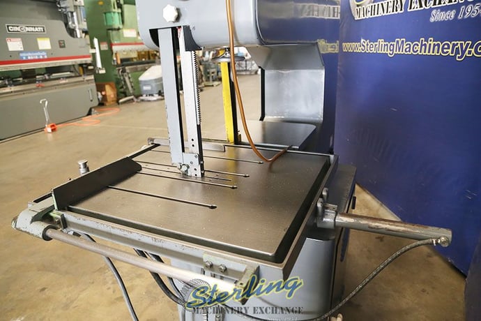 40" x 15" Continental #USF10R, 12-6600 RPM, hydraulic table feed, 26" x 29.5" tilt table, blade - Image 7