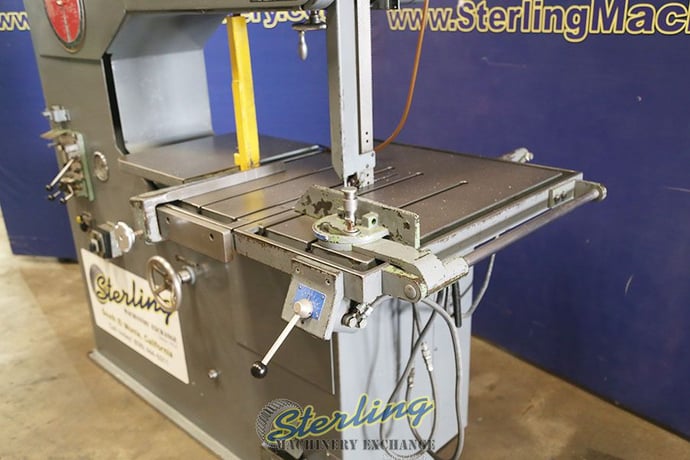 40" x 15" Continental #USF10R, 12-6600 RPM, hydraulic table feed, 26" x 29.5" tilt table, blade - Image 10