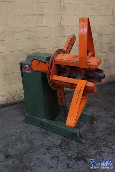 1000 lb. American Steel Line #60, non-motorized reel, 18" width, 54" outside dimensions, 14"-21" ID, 1980 - Image 7