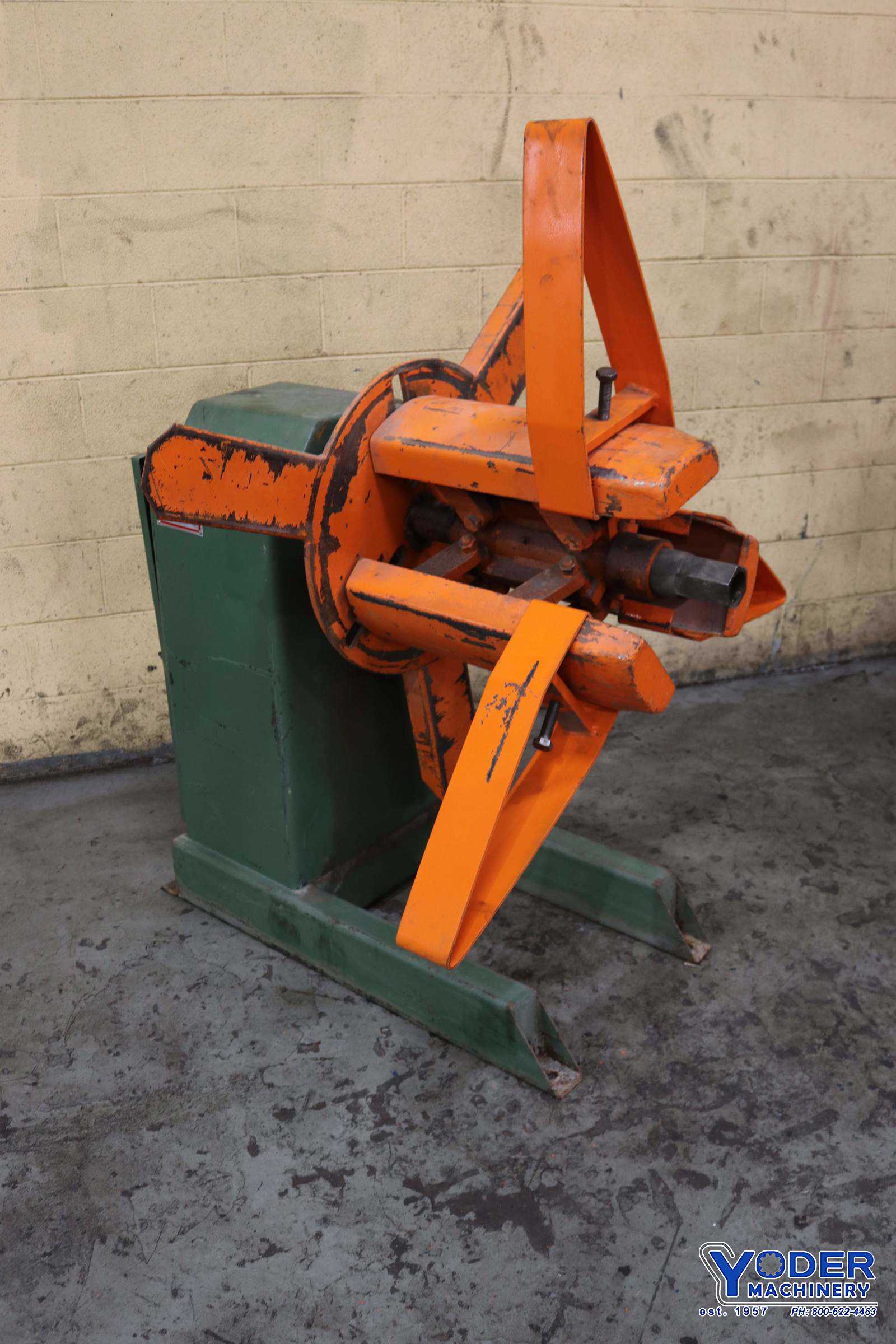 1000 lb. American Steel Line #60, non-motorized reel, 18" width, 54" outside dimensions, 14"-21" ID, 1980 - Image 8