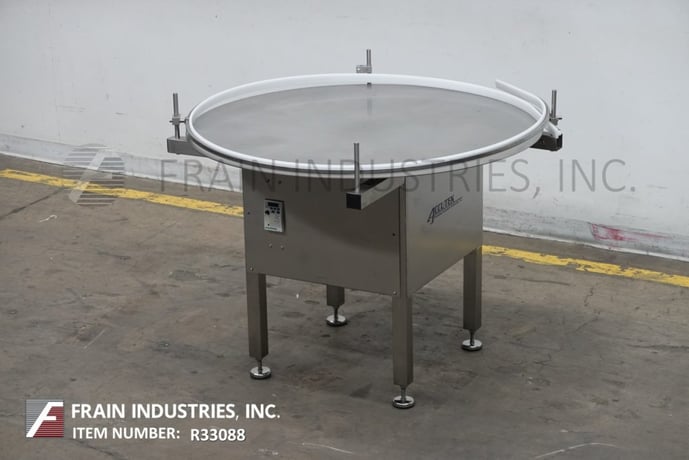 48" Diameter, Accutek, stainless steel, rotary disc accumulator, Stainless Steel 48"disc with vari-speed - Image 5