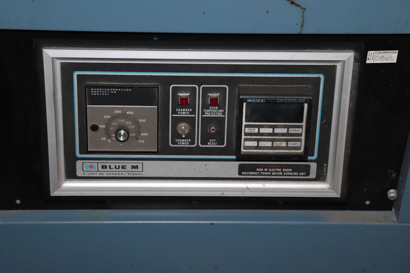 Blue M #CW-6680G, cabinet oven, 1300&deg;F / 704&deg;C, S/N CW-525, 480 V. 3 Phase - Image 3