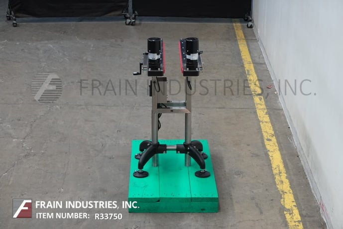 1" wide x 2.8' long, Globaltek Conveyors, Stainless Steel, bottomless, side belt transport conveyor, rubber - Image 3