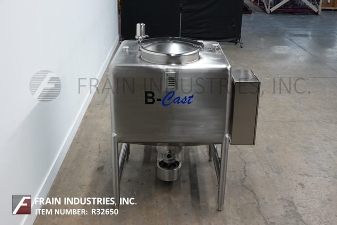 Heritage BCast Stainless Products Model 300 gallon, Stainless Steel, high shear, single wall liquefier, 60 HP - Image 3
