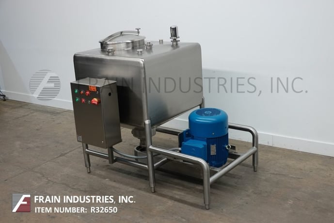Heritage BCast Stainless Products Model 300 gallon, Stainless Steel, high shear, single wall liquefier, 60 HP - Image 5