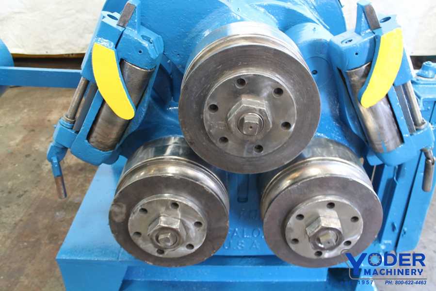 4" x 4" x 5/8" Buffalo #2, angle rolls, variable speed drum switch, 20 HP, 35 FPM, #62282 - Image 3