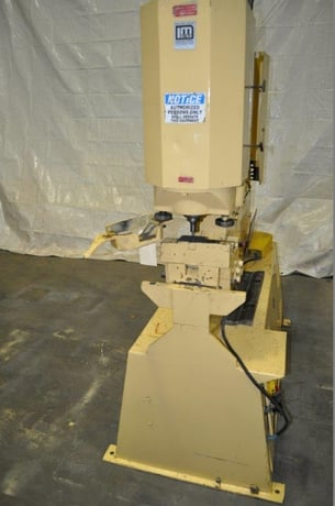 6" x 6" x 1/2" Geka #Hydracrop-100S, hydraulic ironworker, 100 ton, 24" x 5/8" plate, S/N 13271 - Image 2