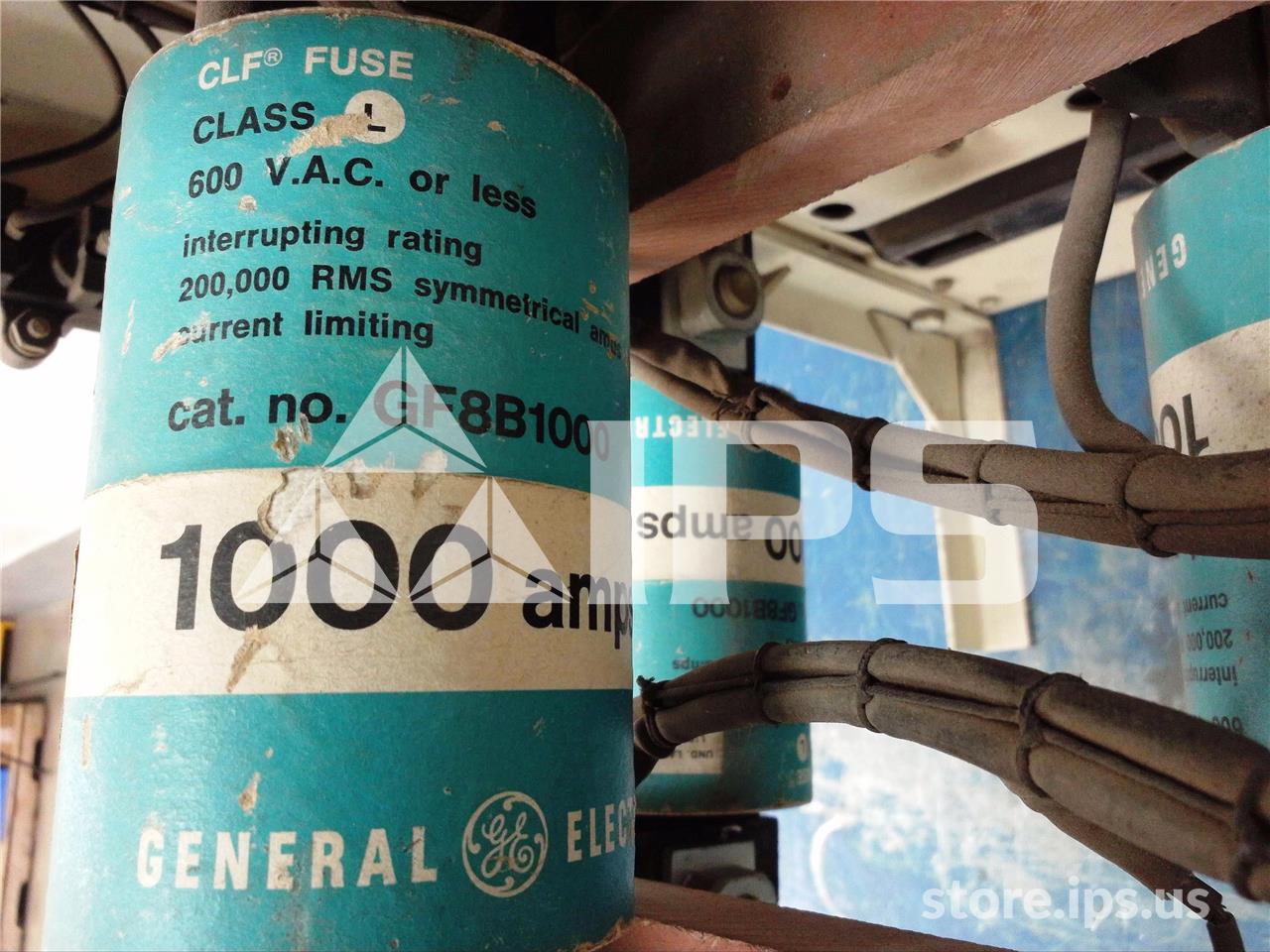 600 Amps, GE Aku-3a-25 Eo/do (aku-_a-25) 125 Volts DC Control, Ps-1a Li, 1000 Amps Fuse - Image 2