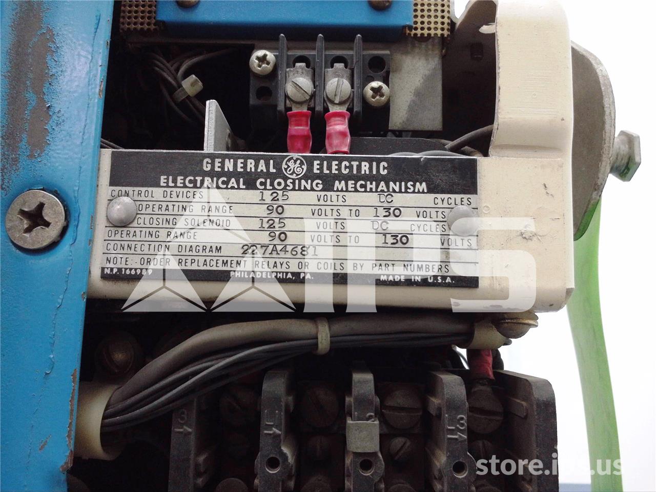 600 Amps, GE Aku-3a-25 Eo/do (aku-_a-25) 125 Volts DC Control, Ps-1a Li, 1000 Amps Fuse - Image 5
