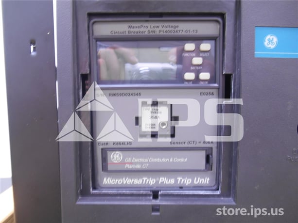 800 Amps GE Wpf-08 Mo/do Wekcak8xxxxxxhx Unused Surplus Mvt Plus Lig, 400 Amps Ct, 250 Amps Rp, 1600 Amps Fuse - Image 2