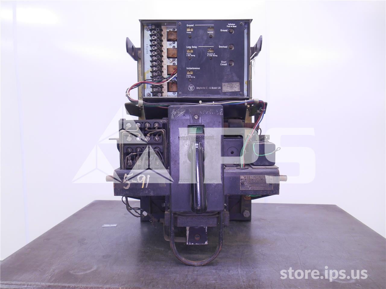 600 Amps WH Db-25 Eo/do 1p 125 Volts DC Control, Amptector Ia-lig - Image 1