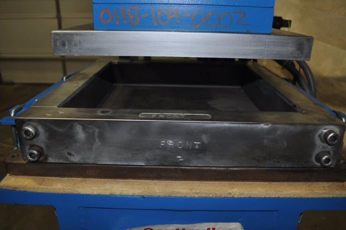 15 Ton, Stockmeir/Shar, 7" stroke, 9" daylight, 10-3/4" x 15-1/4" upper platen, 2009 - Image 4