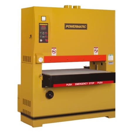 43" Powermatic #WB-43, 43" Sander, 25 HP 3 PH 230/460V with digital read out - Image 1