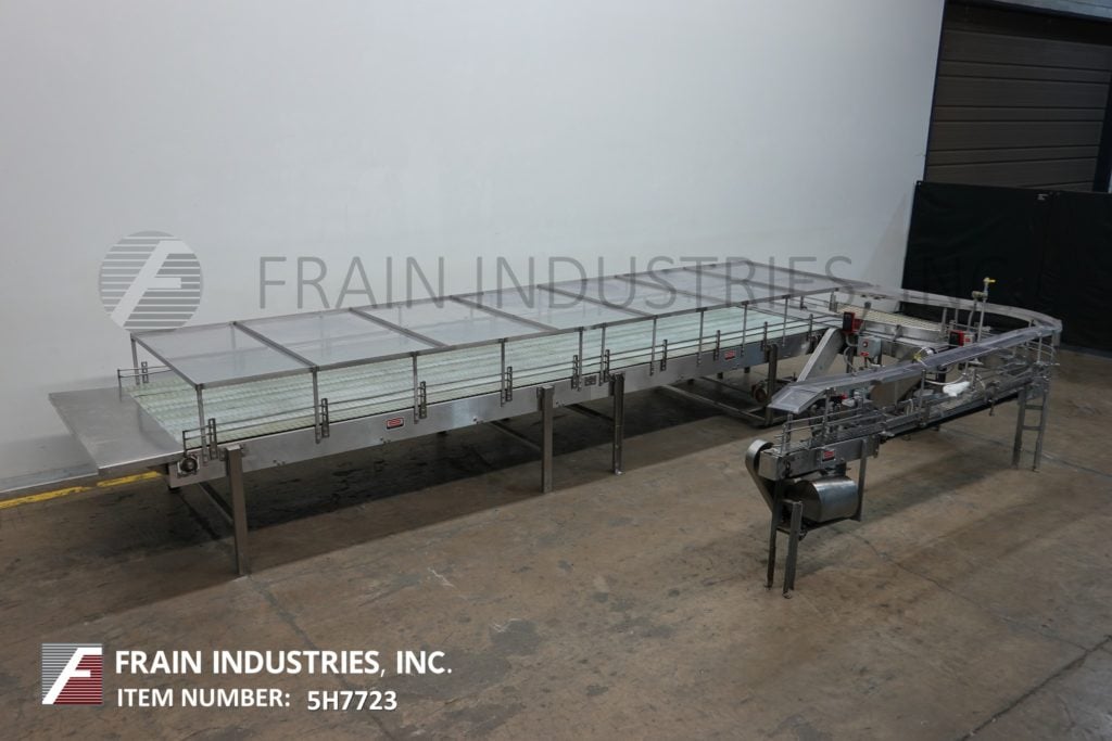 Arrowhead, 60" wide x 228" L, offline tabletop bulk to single lane unscrambler conveyor, 12" wide x 102" long - Image 5