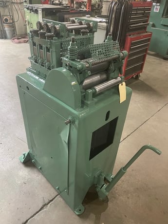 8" x .062" Littell #308-7PDS, flat & shape straightener, 7 rolls, 20-120 SPM, 1 HP - Image 1