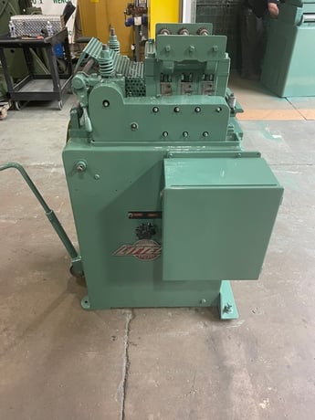 8" x .062" Littell #308-7PDS, flat & shape straightener, 7 rolls, 20-120 SPM, 1 HP - Image 2
