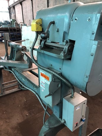22" Haag #Spin-Master, quick acting lever type tailstock, 4-speed Lima drive, 3 HP, excellent - Image 3