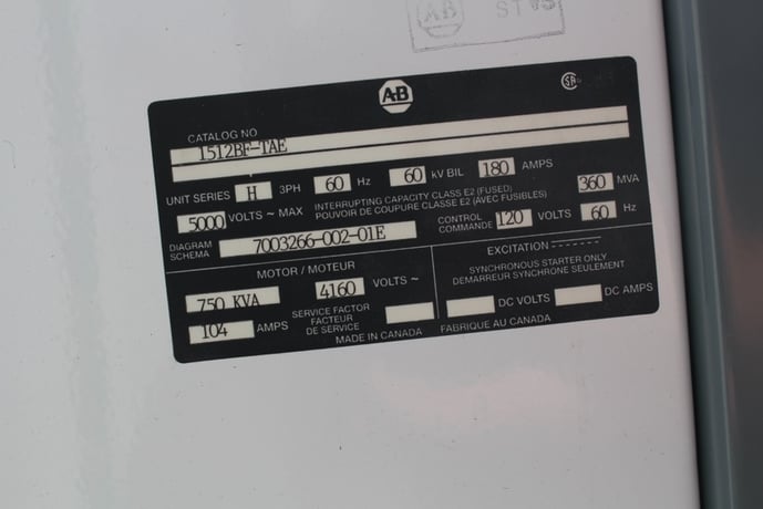 600 Amp. Allen-Bradley, 5 KV, 2-High, one fusible/ one non-fusible - Image 9