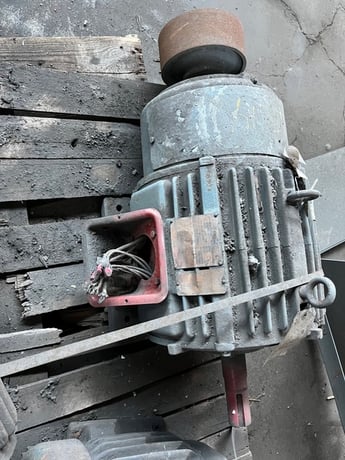 15 HP 1135 RPM P & H, Frame HEW324X, dbl.shaft, TENV, 230/460 Volts (2 available) - Image 2