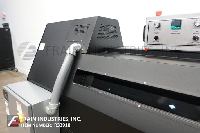 Arpac #XT18, convection shrink tunnel, illuminated shrink chamber & viewing window and blowers, swivel - Image 2