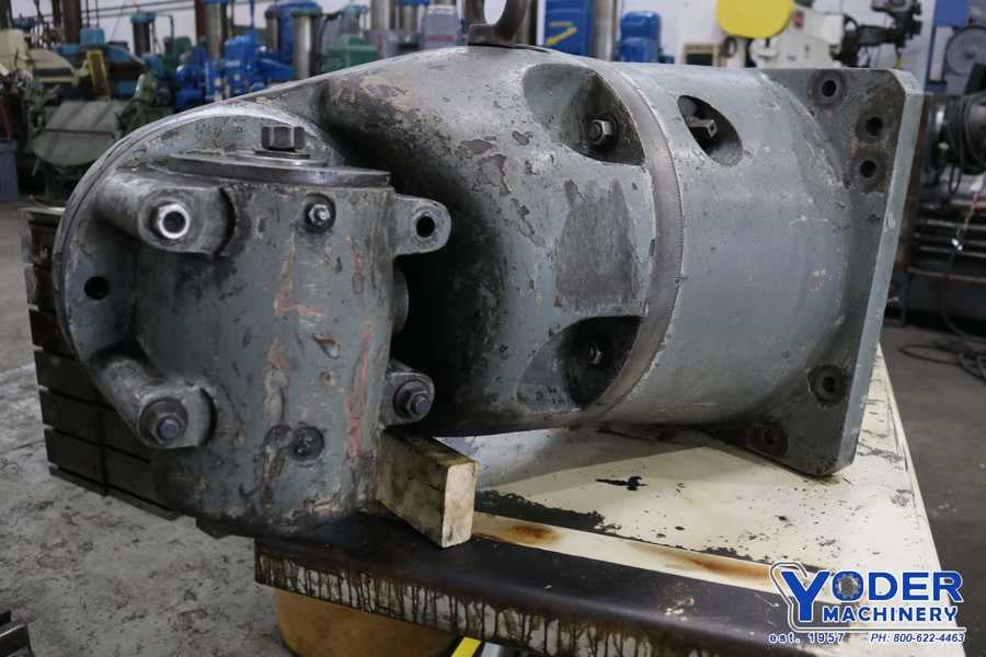 Right angle boring head, #50 taper, 27" throat, no drive gear, #73515 - Image 2