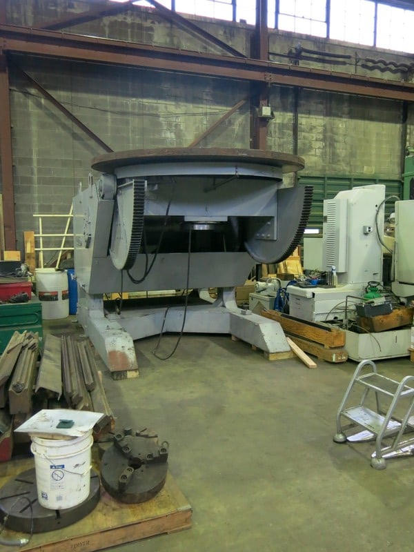 50000 lb. Unique / Readco welding positioner with 95" face plate - Image 2